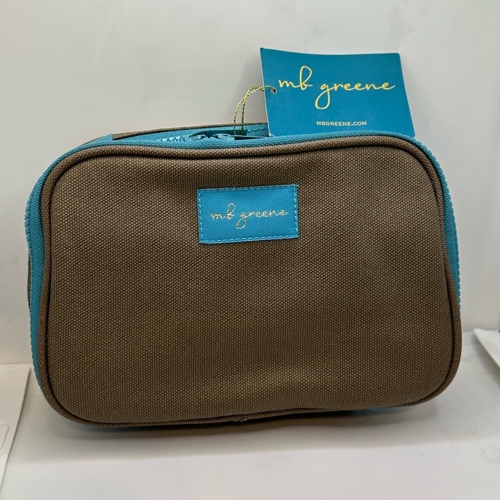 Modern Brown and Blue Travel Bags with Sleek Design